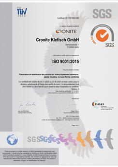 ISO9001zertifikatFR